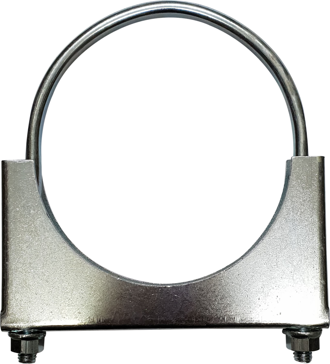 5 1/8in Stainless Flat Back Clamp Suit 5in Pipe