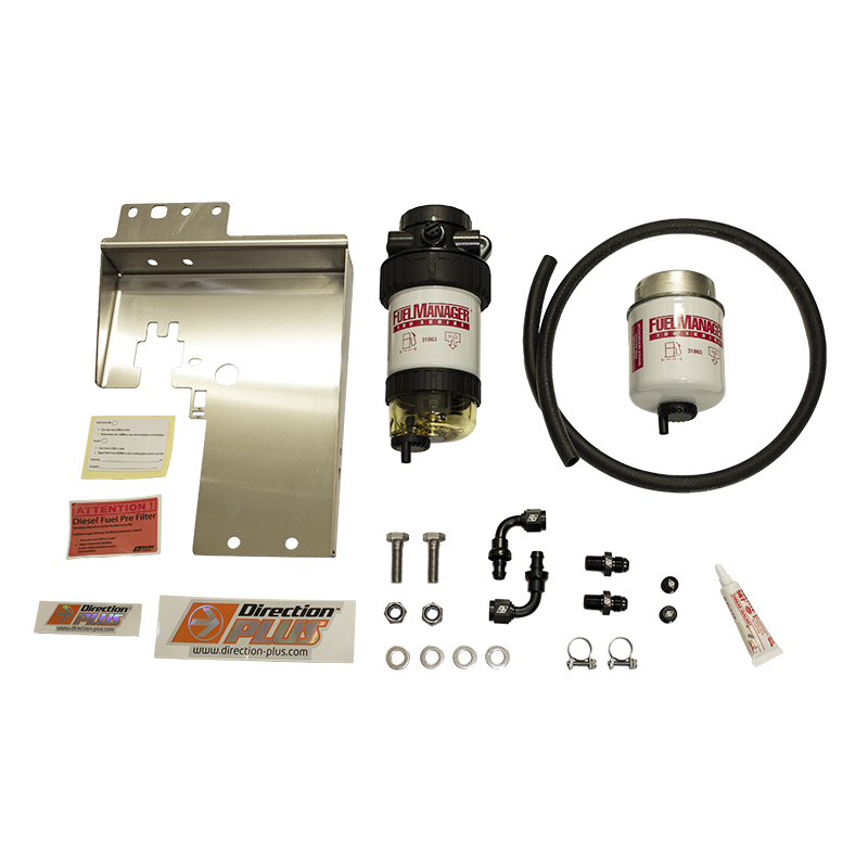Toyota Hilux N70 3.0L 1KD Fuel Manager Fuel Pre Filter Kit (dual battery compatible)