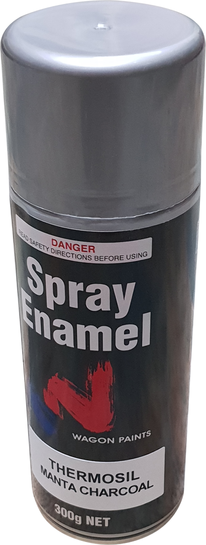 Manta Grey Spray Can High Temp 800 deg C